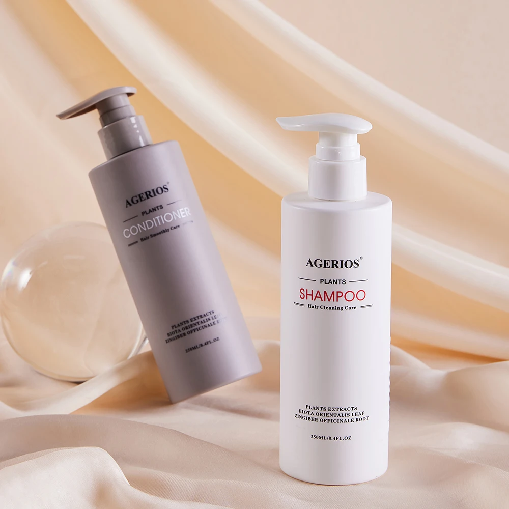 Natural Shampoo Conditioner with Coconut Peppermint Plant shampoo for Men Women Hair Loss Care