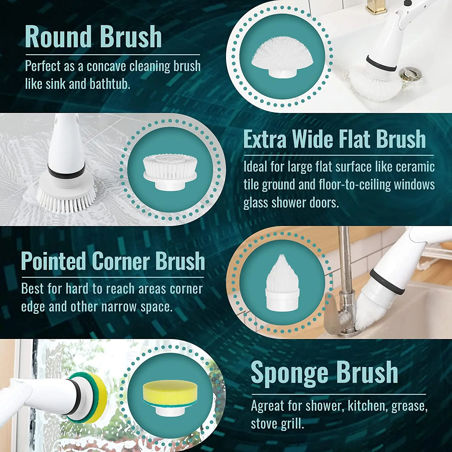 Floor cleaning sweeping brooms and brushes hockey cleaning toilet brush with long handle