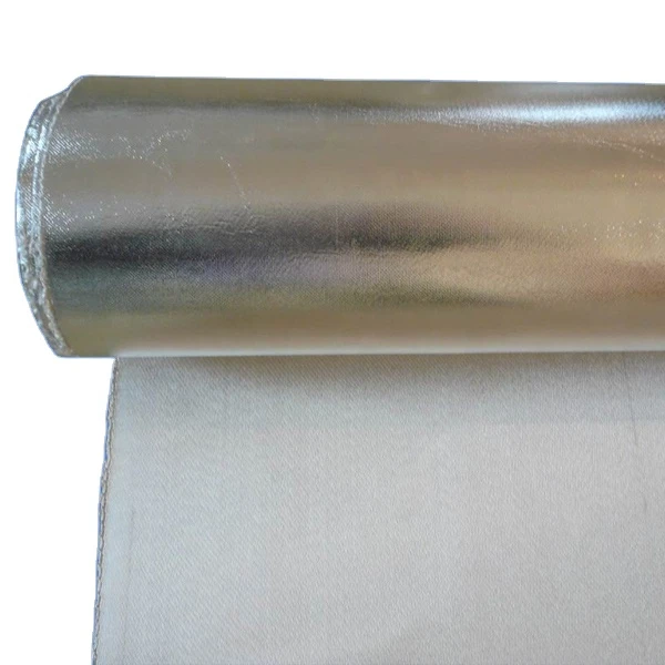 Professional Manufacturer Anti Oil Waterproof Fireproof Heat Insulating Fiber Glass Cloth with Aluminium Foil Covered