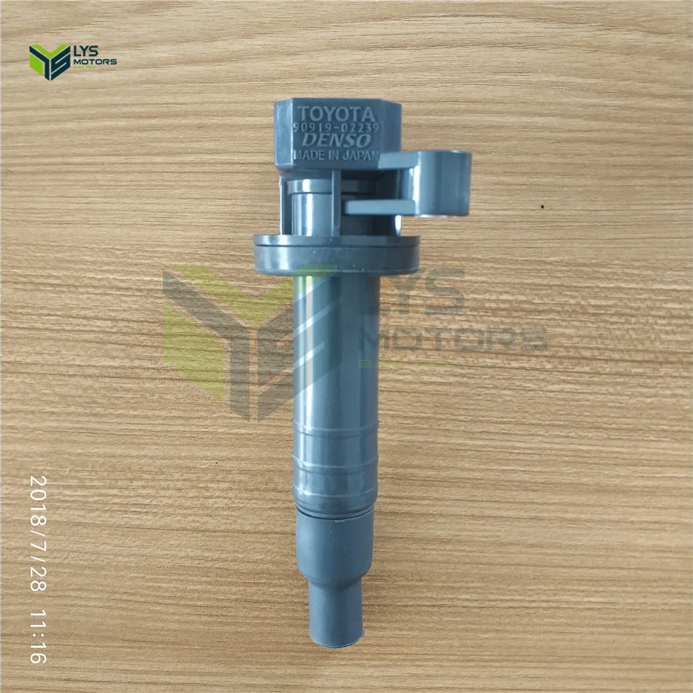 STOCK Engine Electronic Ignition Coil OE 90919-02239 9091902239 1ZZ-FE 1.8L For Toyota