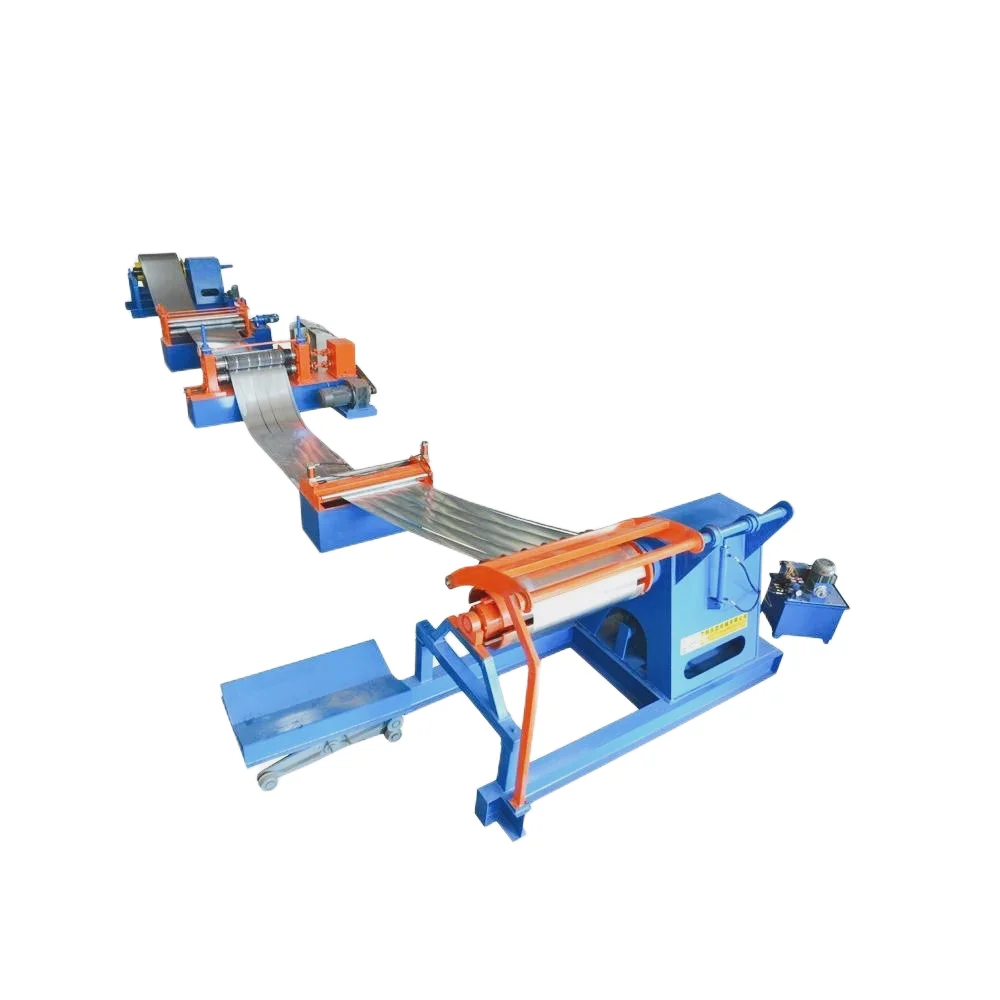 Automatic Metal Steel Coil Slitting And Winding Roll Forming Machine Production Line coil slitting machine high-accuracy
