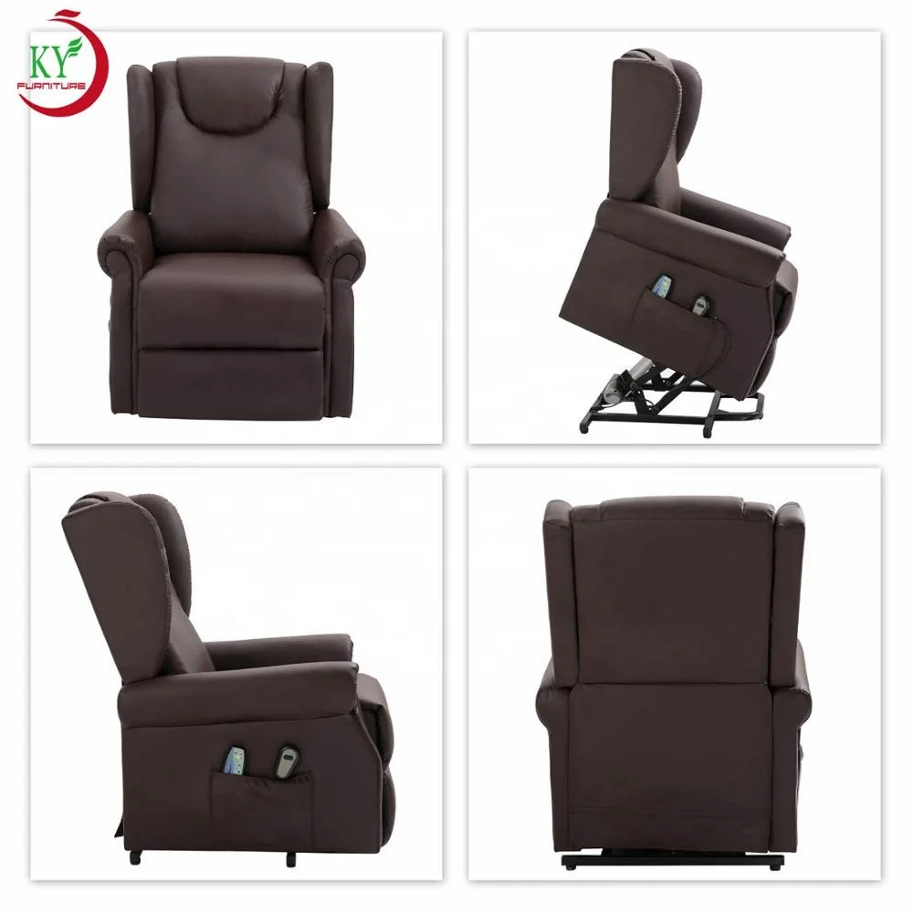 JKY Furniture ZOY  Power Electric Massage Lift Recliner Chair With 8 Vibration Points And Heat Function