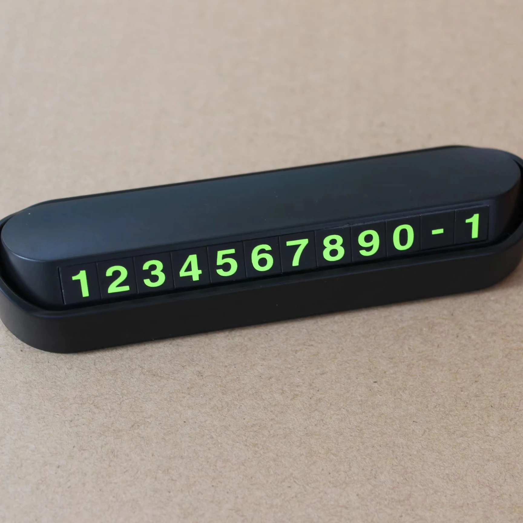Parking Card , Temporary Car Stop Parking Sign Sticker Card Number Phone Plate Car Styling Accessories