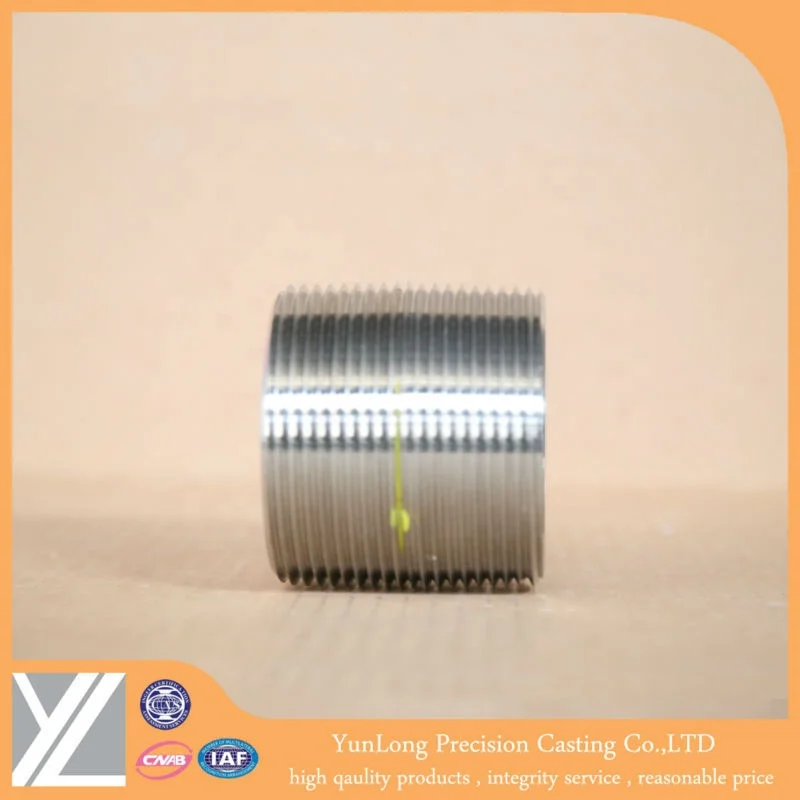 Резьбовые фитинги для труб из нержавеющей стали 304/316 закрывающие соски Sch40