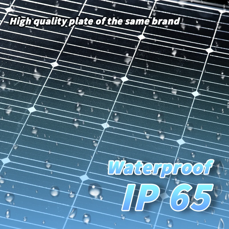100w 120w 24V 30v Small Size Camping Solar Panels Mono Price 25 Year Warranty