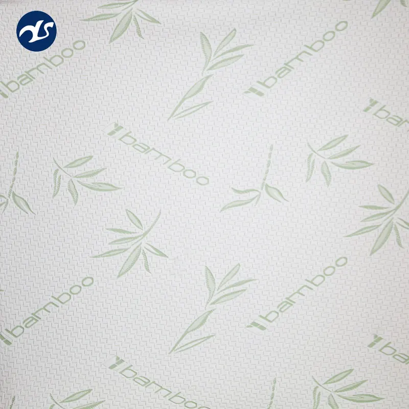 Pattern bamboo fiber knitted fabric for pillow and mattress