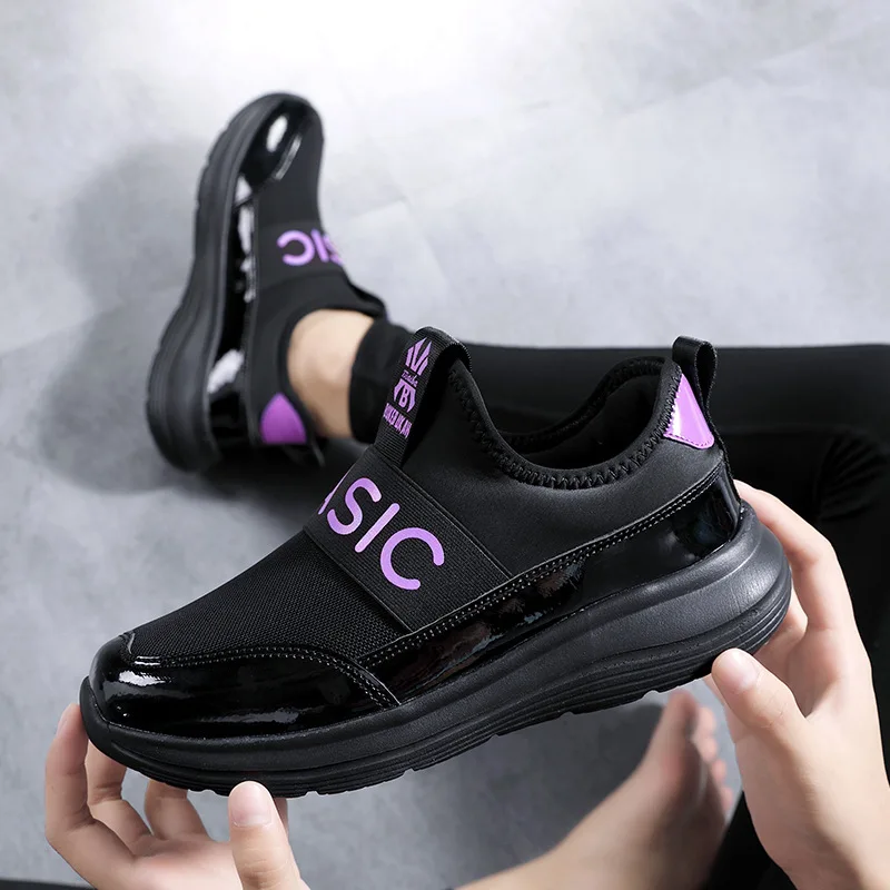 2022 Latest Fashion Unique Custom Daily Fitness Sport Slip On Tennis Jogging Walking Shoes for Women Outdoor