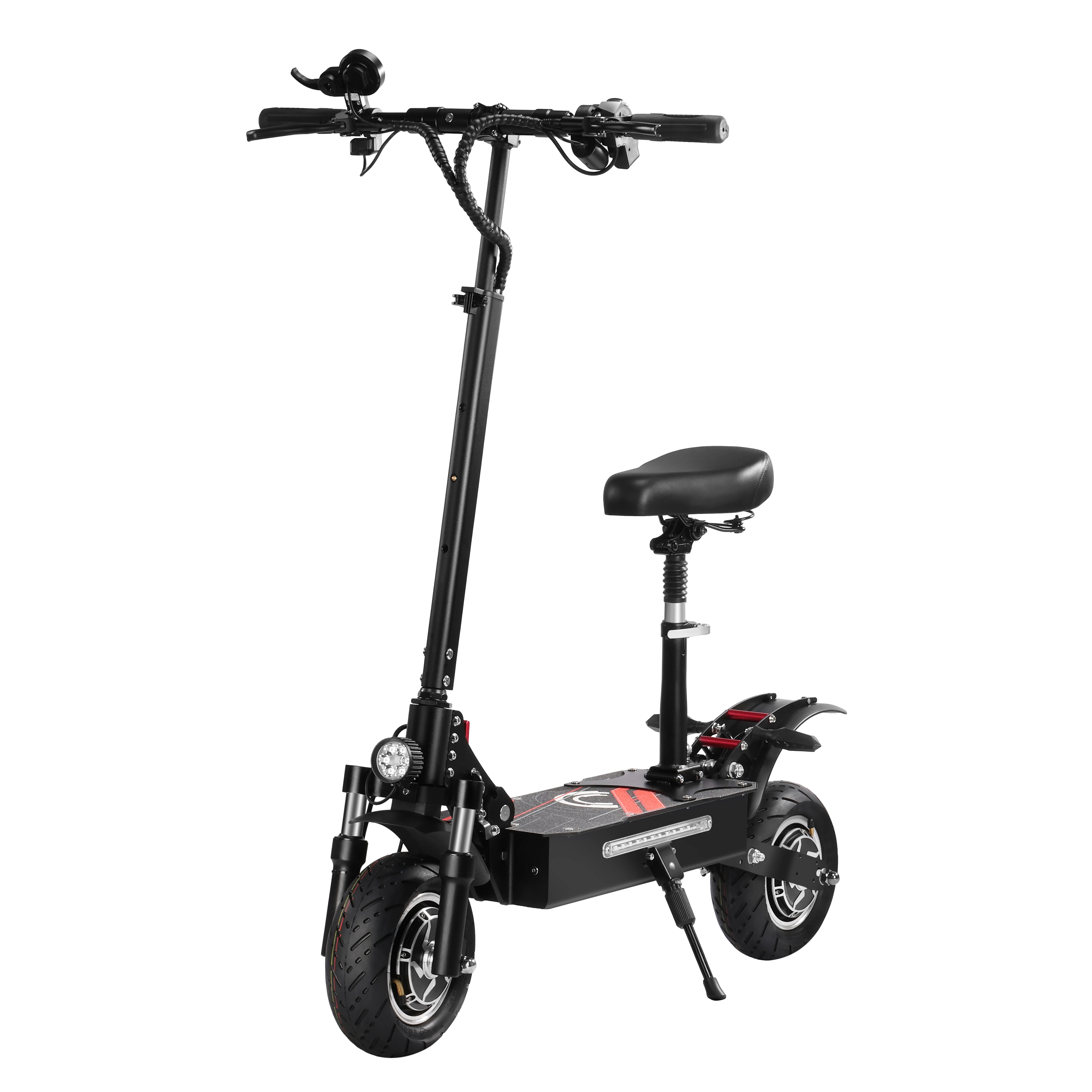 Q7PRO 3200W 52V Fat Tire Electric Scooter Double Motor Electric Kick Scooter Foldable Electric Scooter Warehouse