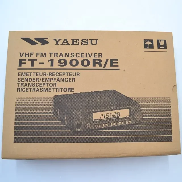 YAESU FT-1900R/E, 55W VHF Mobile Radio Transceiver Cheap YAESU FT-1900R/E Long Range Car Ham Radio
