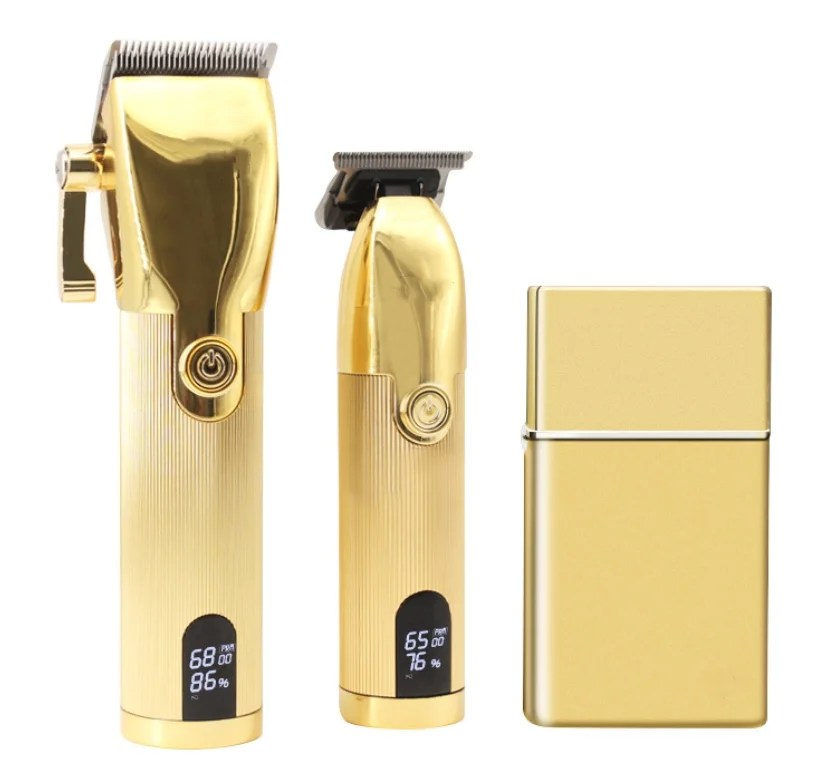 Professional hair Cutting machine liss Pro clippers FX Gold wireless Hair Trimmers wholesale Hair Clippers barber