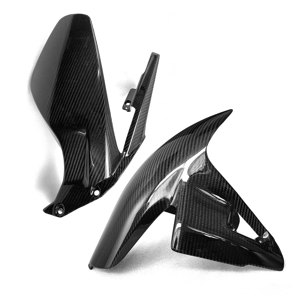 Carbon Fiber  Front Fender Rear Hugger For Panigale  V4, V4S, V4R 2018+ Motorcycle Modified Spare Parts Accessories