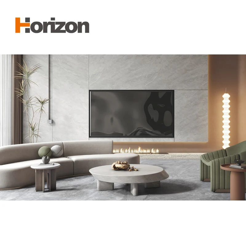 matte black sintered stone slabs tiles livingroom wall slab kitchen counter tops sintered stone slab