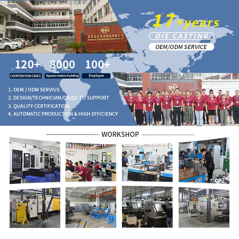 Precision zinc Die casting aluminum alloy piece casting services for  aluminium die agriculture tractor spare parts