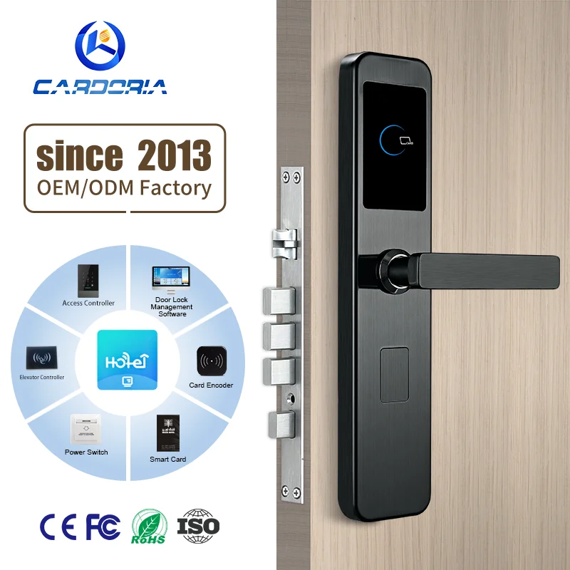 Высокобезопасное приложение Tttlock новый дизайн безопасная нержавеющая сталь 6068 дверная ручка умный замок без ключа