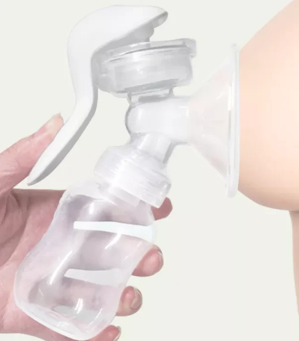 YOUHA Factory sale various widely used baby silicone manual breast pump food grade bpa free