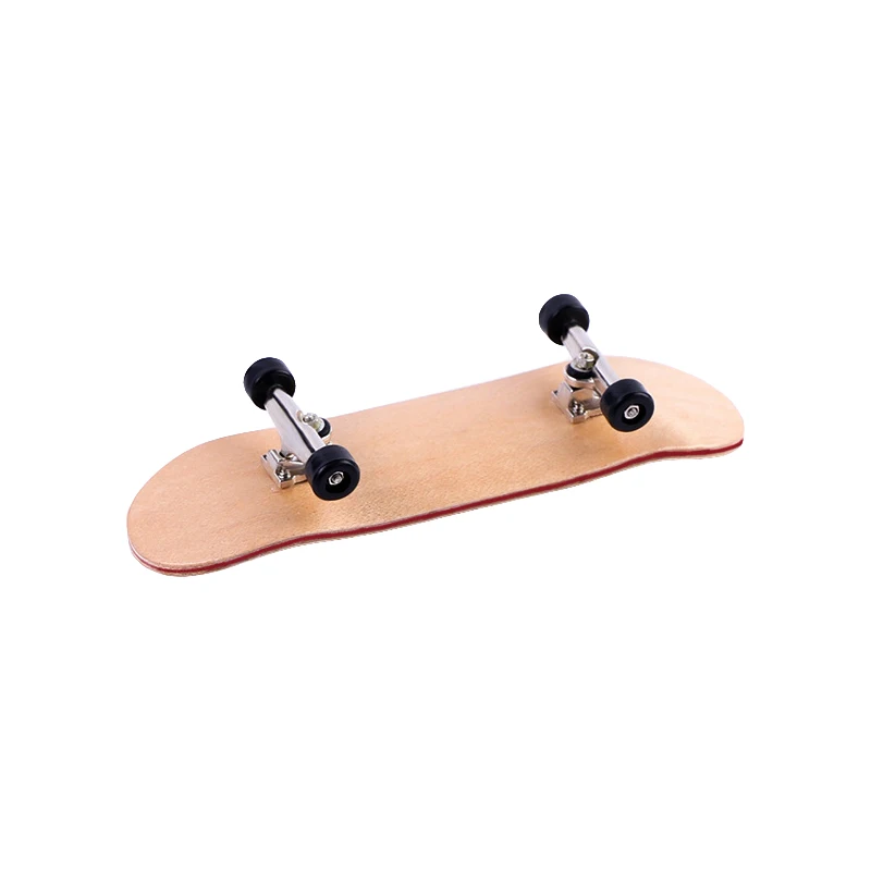 Professional Mini Wooden Sport Fingerboard Finger Skateboard 32mm Size with Custom Logo Made of Metal and Plastic