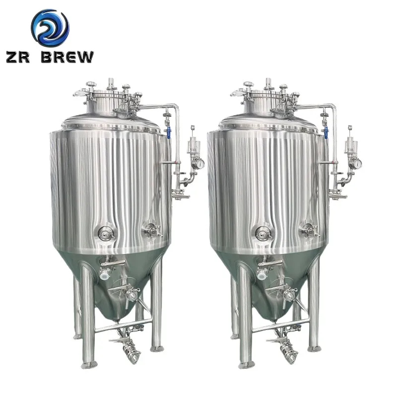 300l zeren tank inox large food grade almnium sparkling wine fermentation tank