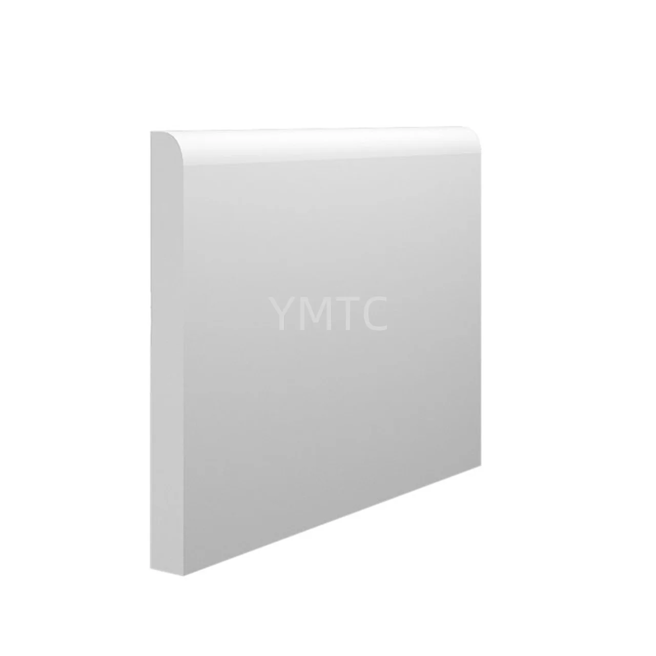 White Primer Home Decoration  Bullnose MDF Skirting Board wooden Baseboard