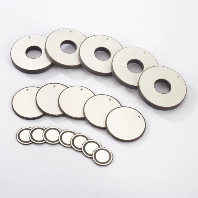 High performance PZT 1MHz Ultrasonic Piezo Element Ultrasound Ceramic disc for ultrasonic transducer beauty