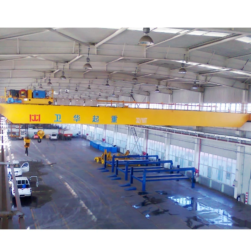WEIHUA European Style Double Beam Girder Overhead Bridge Crane 25 tons Span 20m Lifting Height 9m