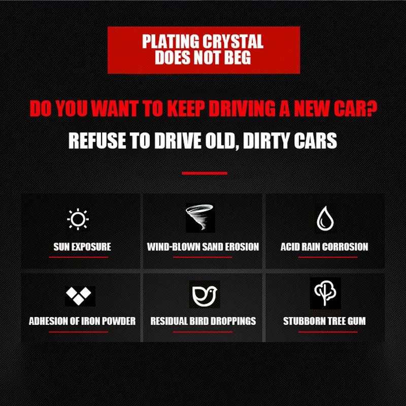 JSZ Spray Ceramic Car Coating Sealant Nano Glass Polishing Plated Crystal Liquid Hydrophobic Coating Paint Care Coating