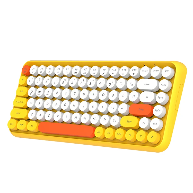 Auto Sleep Function Multi Devices Computer Wireless Rgb Mechanical Gaming Keyboard