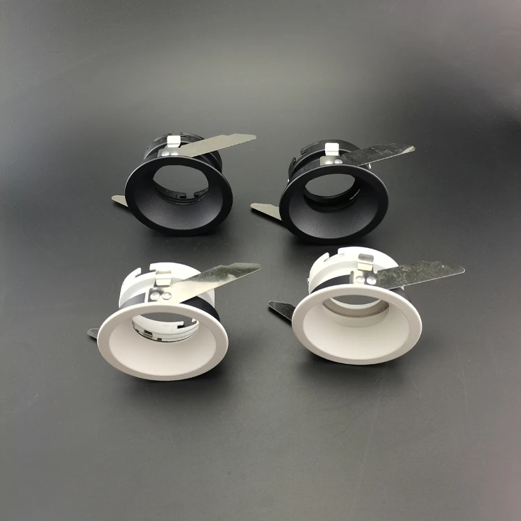 Factory Supply MR16 GU10 Downlight Fitting Fixtures Recessed Adjustable Ceiling Spot Down Light With Replaceable Bulb