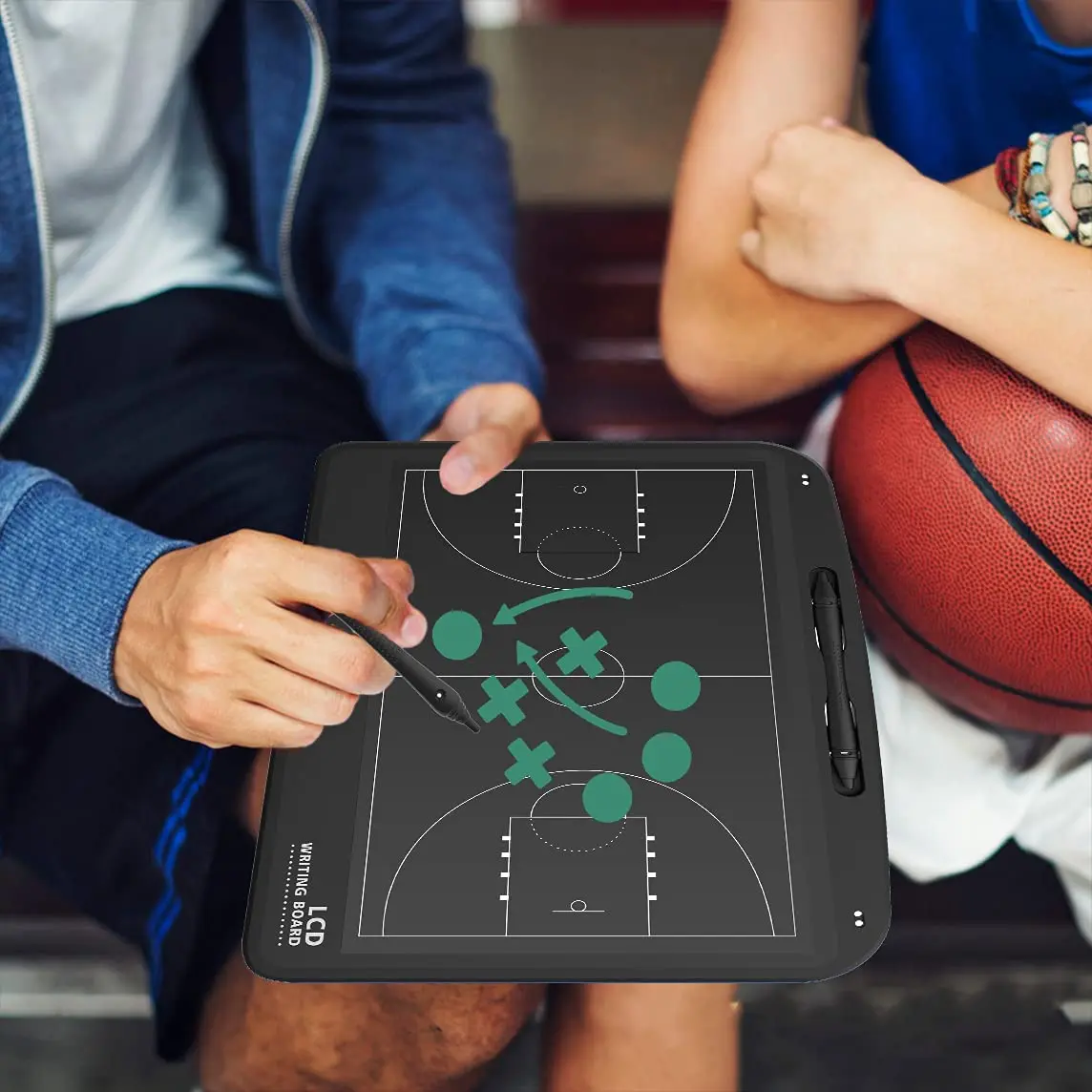 Hot Selling LCD Writing Board Coach Large Size 13.5 Inch Coach Digital Graffiti Board Writing Pad Portable