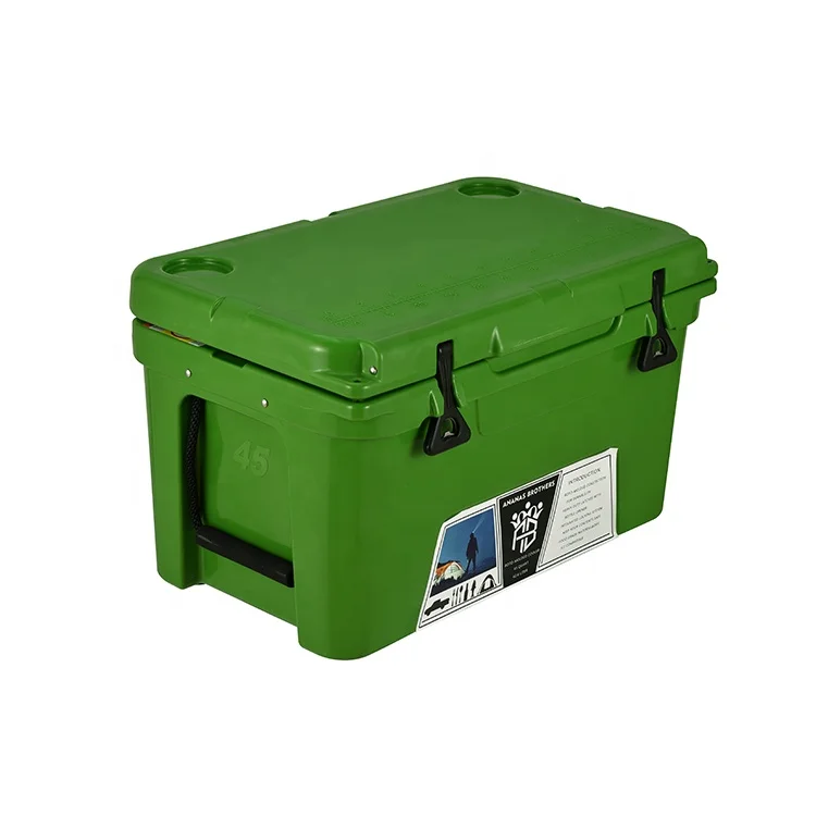 High Quality Cold Storage Portable 45L 65L Insulated rotomolded cooler for camping