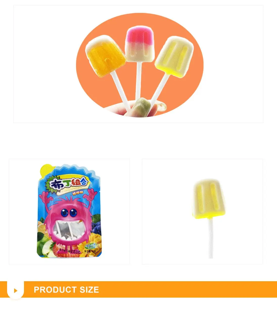 Hot Selling Chinese Lollypop Candy caramelos al por mayor Multi-Flavor Mini Lollipop Piruleta halal candy