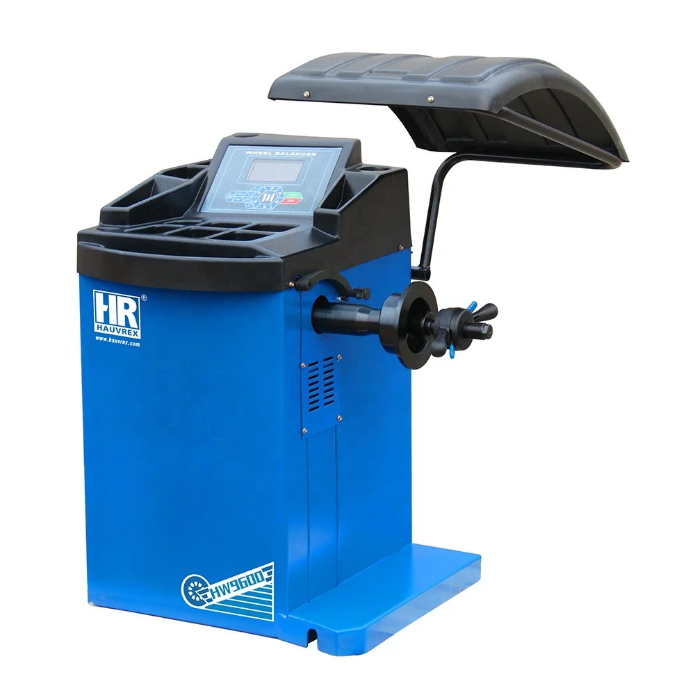 HW9600 automatic wheel balance machine digital LCD wheel balancer