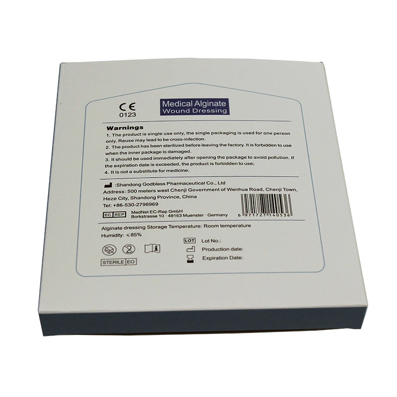 
Absorb Surgical Medical Burn Alginate Wound Dressing with CE certificate 
