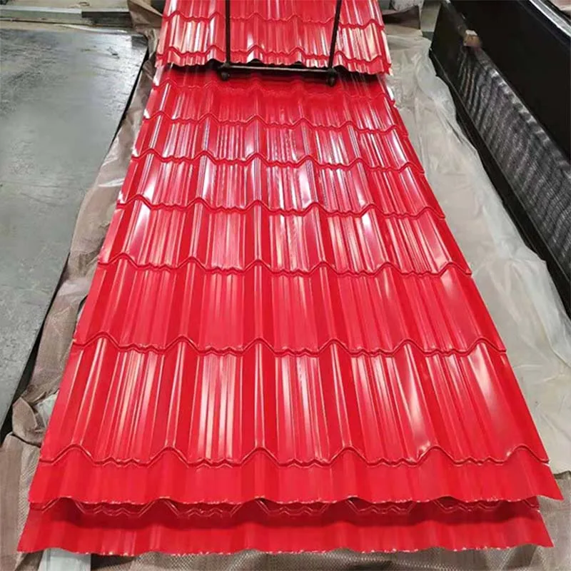 Steel Sheet Iron Roofing Gi Corrugated Metal Coated Galvanized Roof High-strength Steel Plate corrugated steel roofing sheet