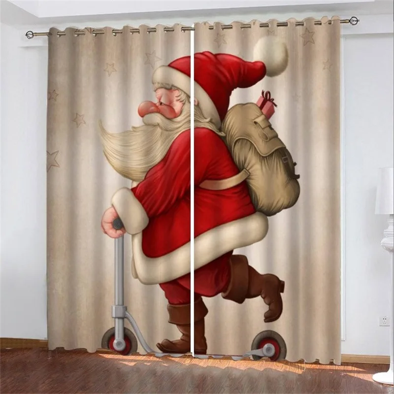 3d printed curtain printed blackout curtain christmas curtains for window