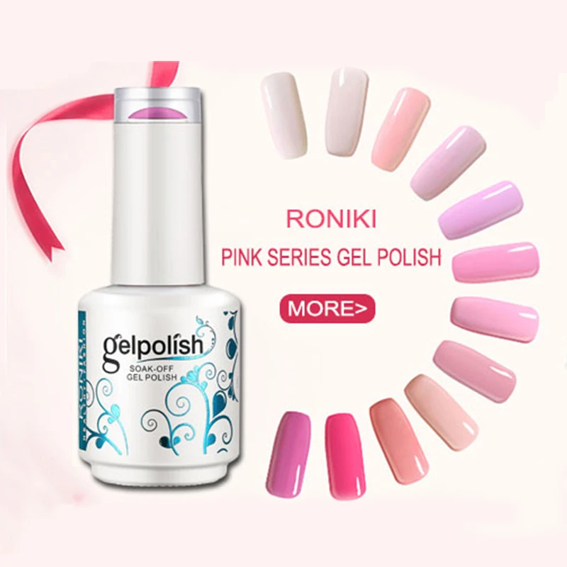  РНК GelPolish ногтей изготовленные на заказ Бесплатный Образец Oem Био-Гели Soak Off УФ Гель-лак для УФ-лампы и светодиодные лампы 15 мл с жидкость снятия