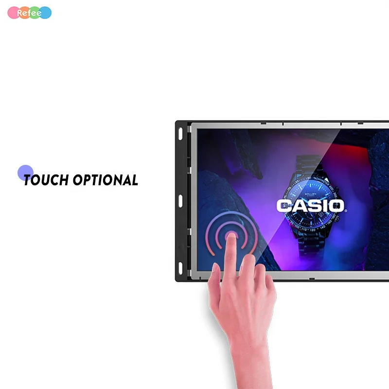 10 Inch Android Touch Screen Open Frame LCD Monitor Advertising Display Media