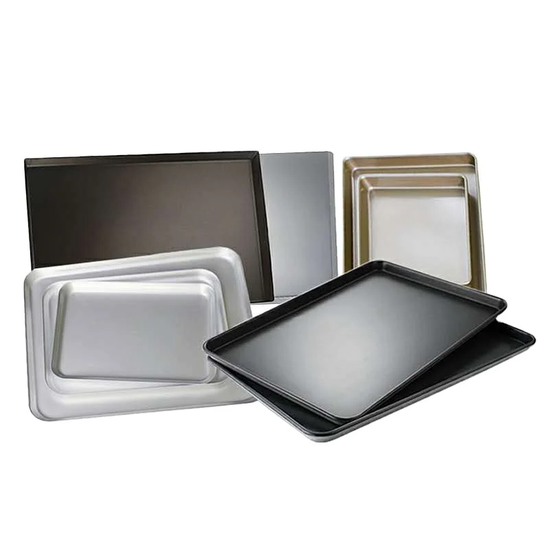 26'*18'*1' 1.2mm Bakeware Rectangle Baking Sheet Pan Full Size Bakeware Baking Aluminum Bun Pan/sheet Pan