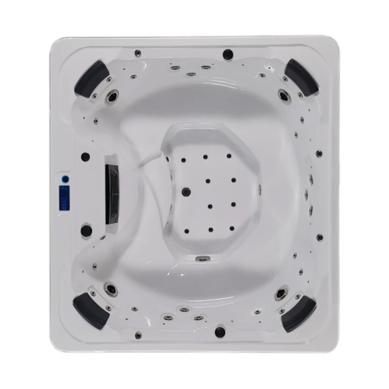 Big Massage bathtub spa outdoor whirlpool 6 person swim Hydromassage Hot Tub with Thermostatic heating bath