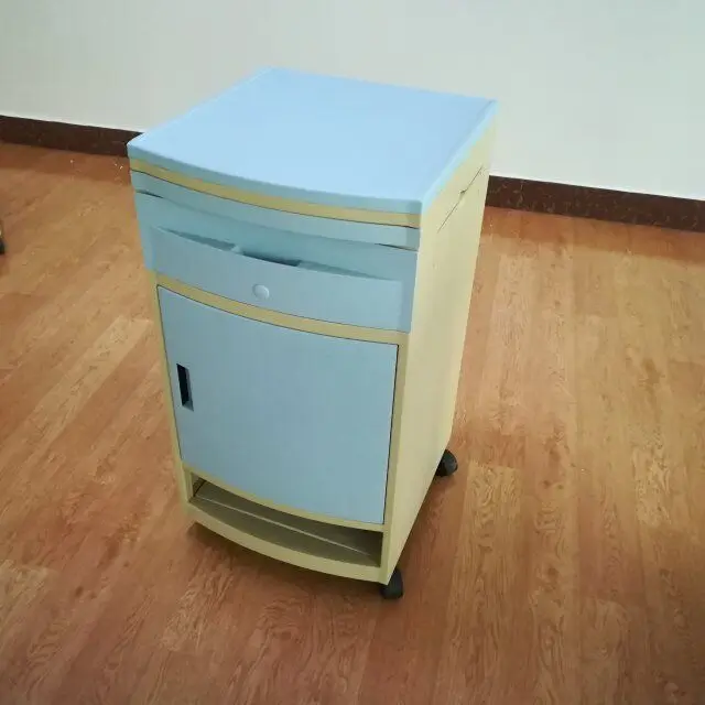 ABS medical bedside tables Plastic Storage Cabinet Locker