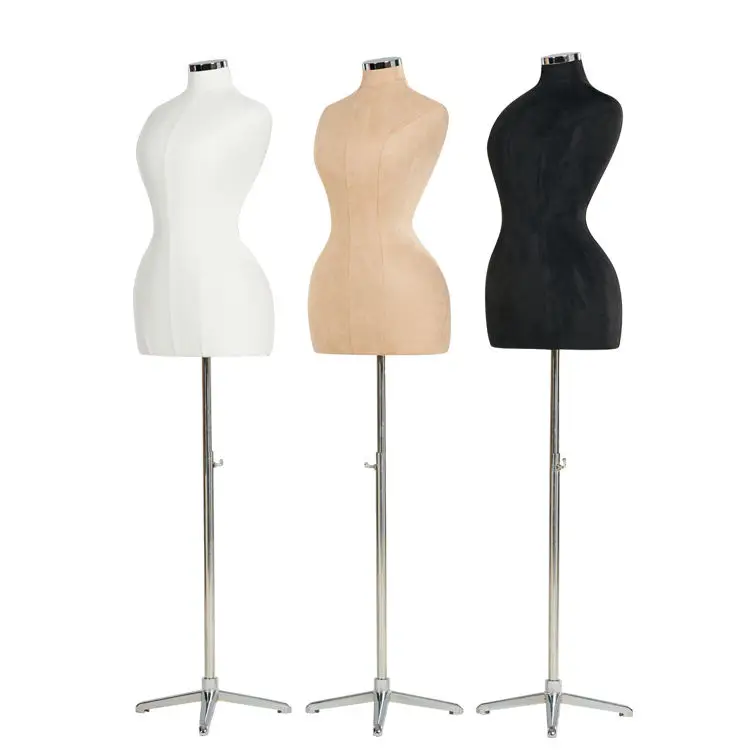 Fashionable Upper Body Manikin FE Female Headless Mannequin Female Torso Bust for Sale