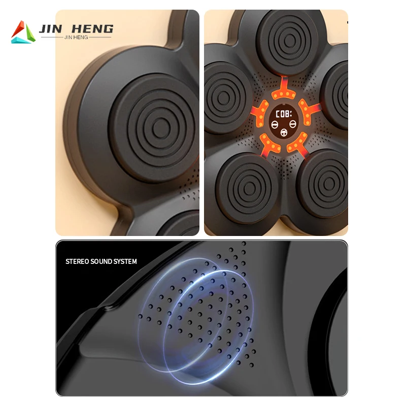 Smart Blue Tooth Music Boxing Target Training Equipment Electronic Boxing Response Target Boxing Wall Target Sport