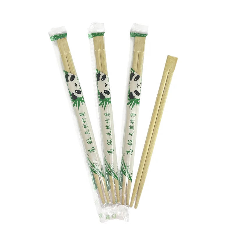 Top Quality Personalized Packed Disposable Logo Bamboo Chopsticks