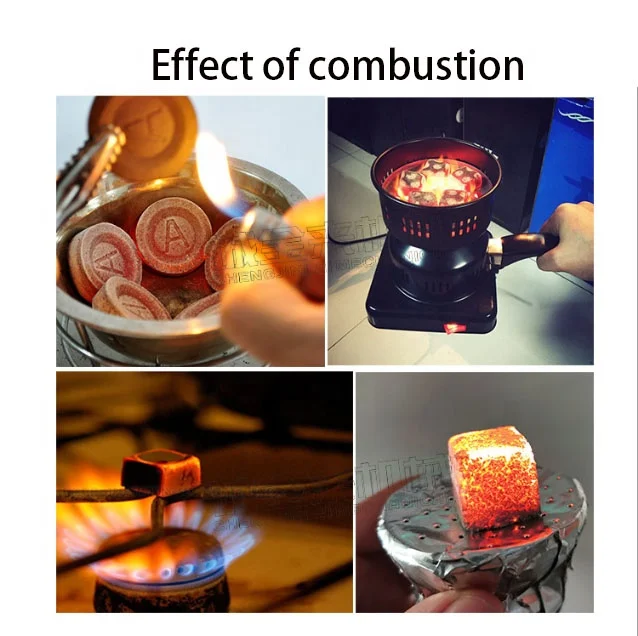 Factory Price Arab hookah charcoal machine hydraulic cube shisha charcoal briquette press machine shisha forming production line