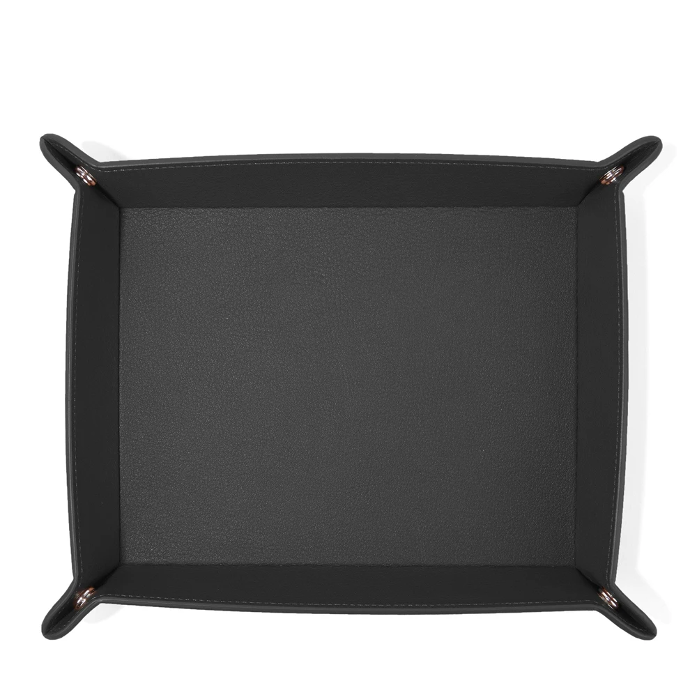 Custom Desk Organizer Storage Valet Tray Leather Tray