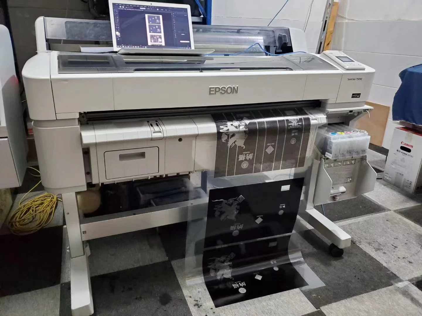 Inkjet clear film transparent film for silk screen printing offset printing water dye and pigment ink Epson Canon