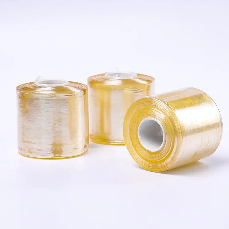 PVC winding tensile stretch film industrial wire film self-adhesive transparent plastic film