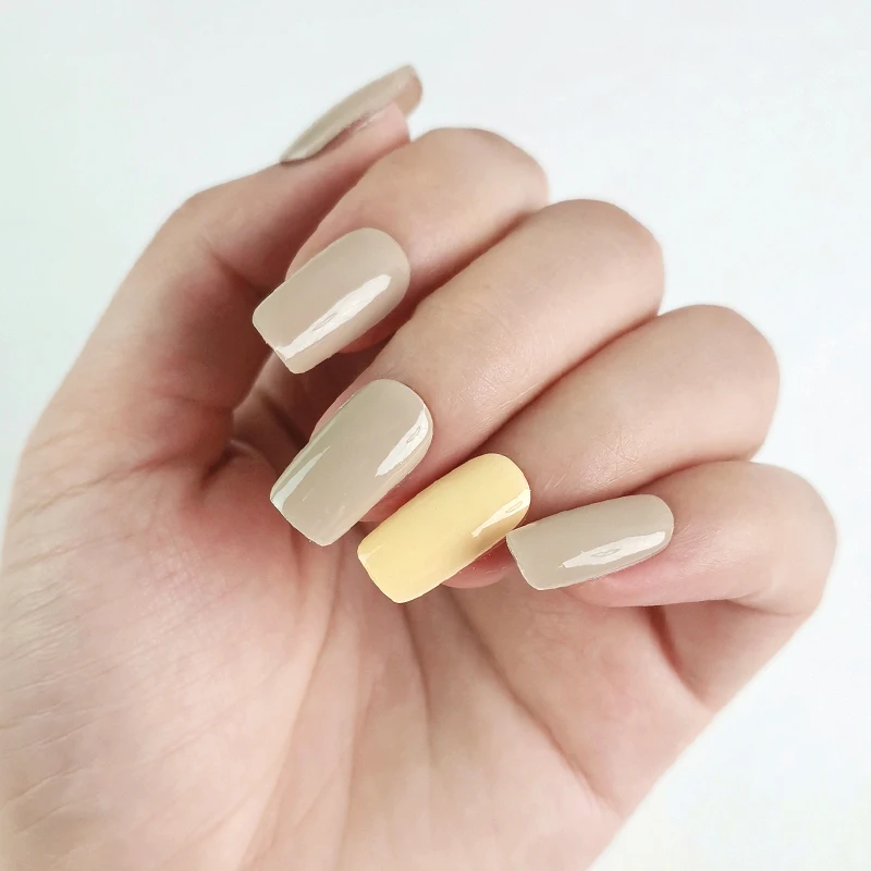 OEM Semi Cured Gel Nail Wraps Stickers to Cure uv nails stickers quality Semi-cured Jel Nail Strips beauty products for women