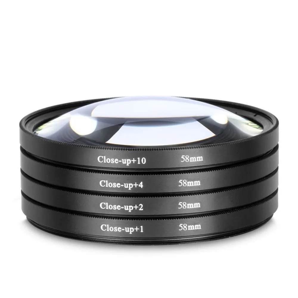 37MM 40.5MM 43MM 49MM 52MM 55MM 58MM 62MM 67MM 72MM 77MM Close Up Macro Filter +1 +2 +4 +10 Close-UP Lens for Canon N ikon Sony