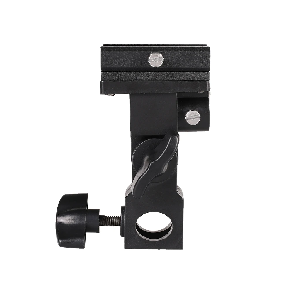 SLAMOE Plastic Head B Type Flash Lamp Holder Photography Equipment Accessories Fixed Reflective Umbrella Flash Bracket
