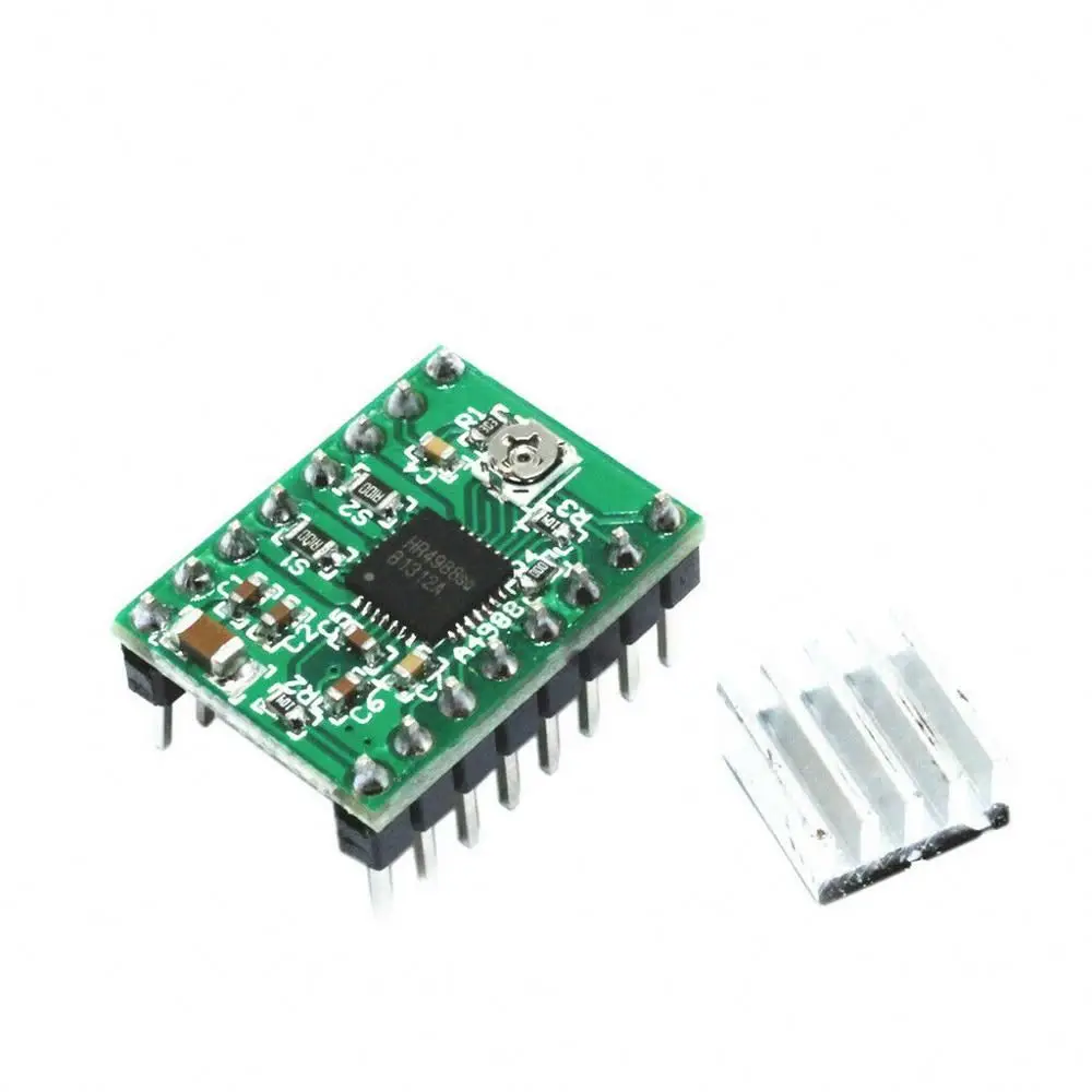 OEM PCBA завод 1 шт. Reprap шаговый Драйвер A4988 двигатель контроллер для теплоотвода